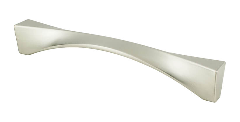 Spiral 160mm CC Brushed Nickel Pull